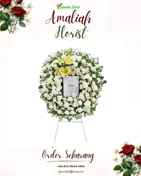 Krans Bunga Duka Gelanggang